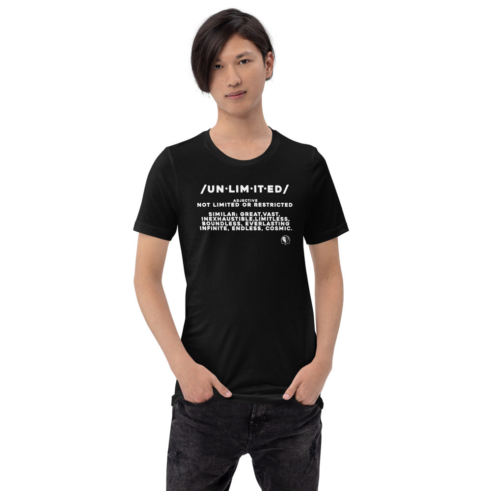 Unlimited - Short-Sleeve Staple Unisex T-shirt