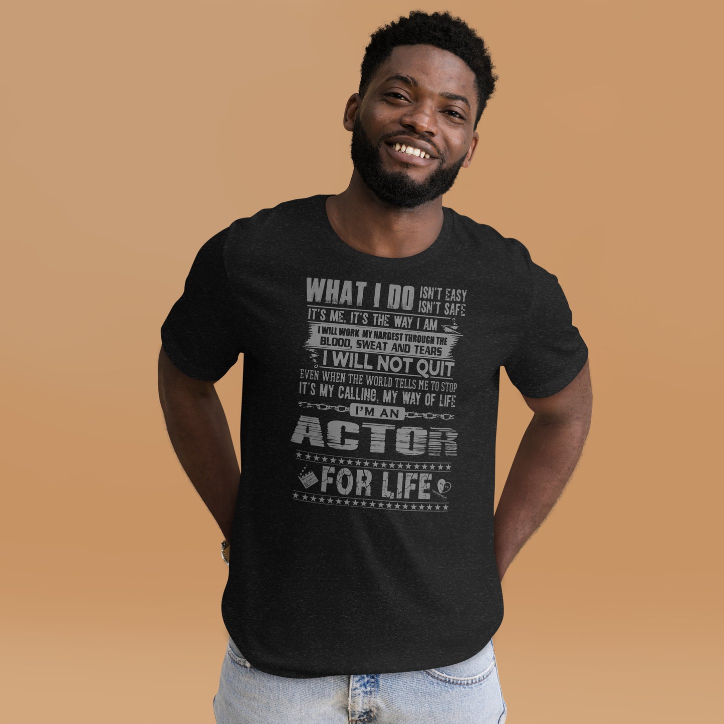 Actor For Life - Short-Sleeve Staple Unisex T-Shirt