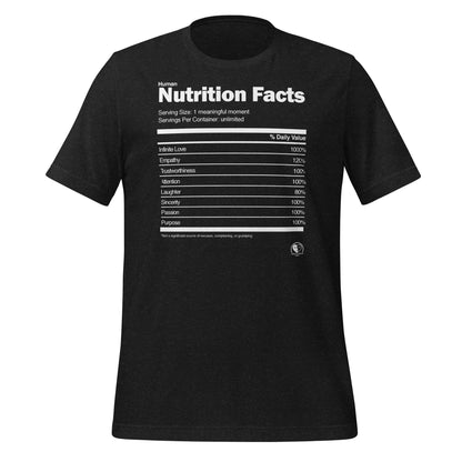 Human Nutrition Facts - Short-Sleeve Staple Unisex T-Shirt