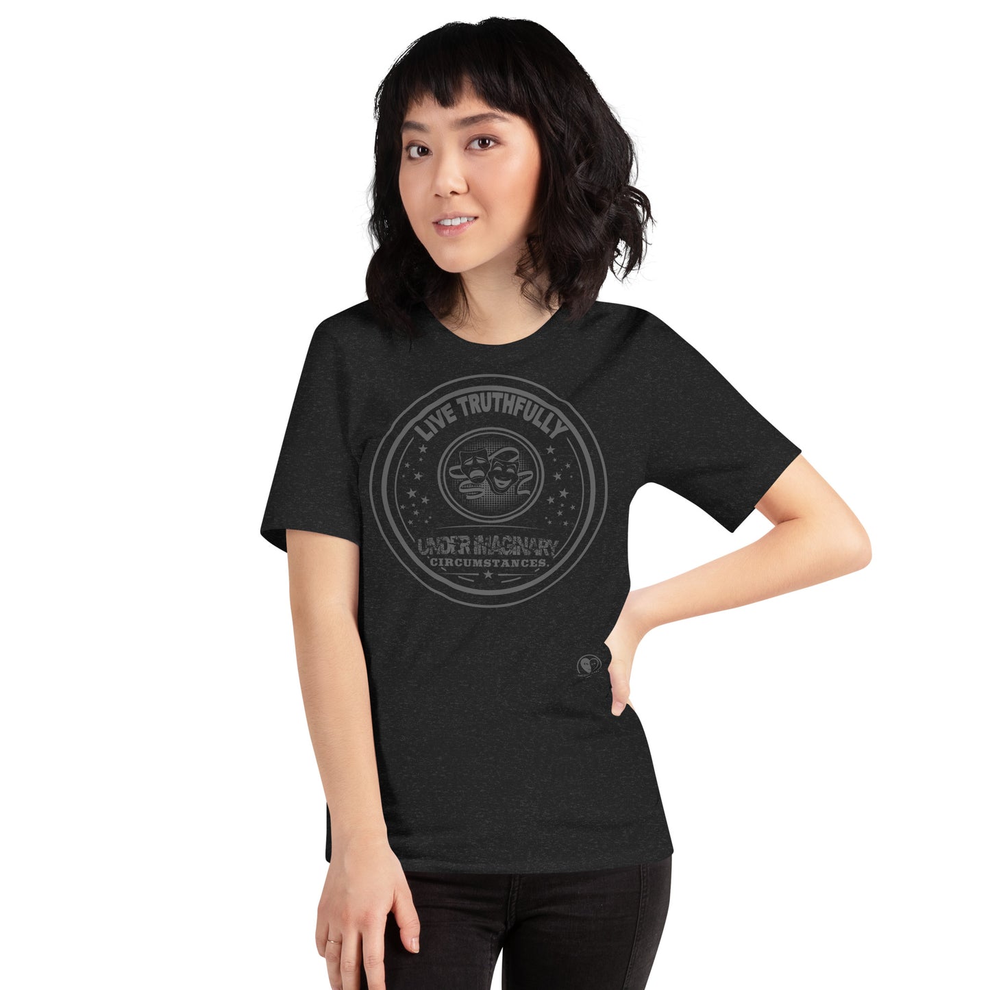 Live Truthfully Circle - Short-Sleeve Staple Unisex T-Shirt