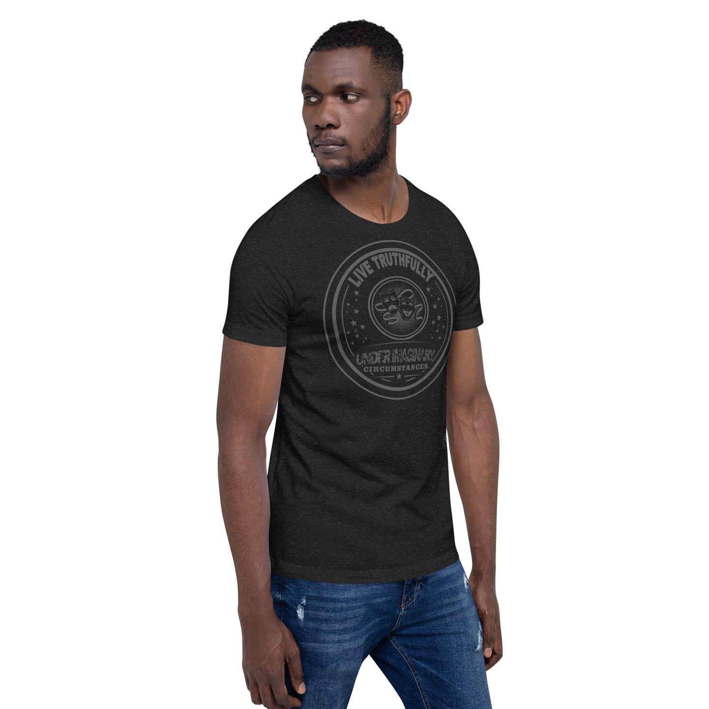 Live Truthfully Circle - Short-Sleeve Staple Unisex T-Shirt