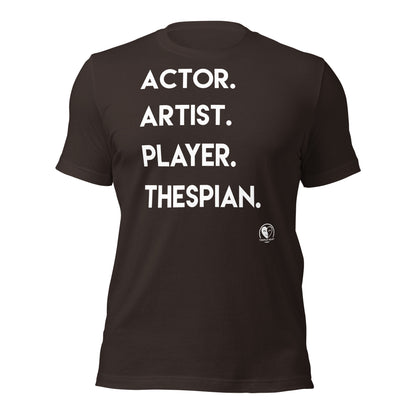 Actor. Artist. - Short-Sleeve Staple Unisex T-shirt