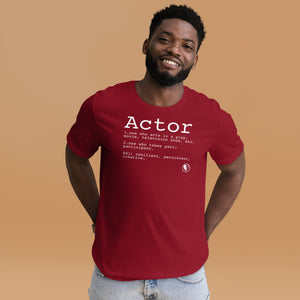Actor Definition Adj - Short-Sleeve Staple Unisex T-shirt