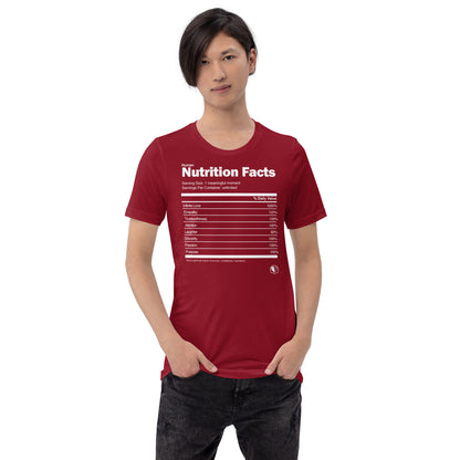 Human Nutrition Facts - Short-Sleeve Staple Unisex T-Shirt