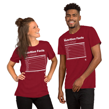 Human Nutrition Facts - Short-Sleeve Staple Unisex T-Shirt