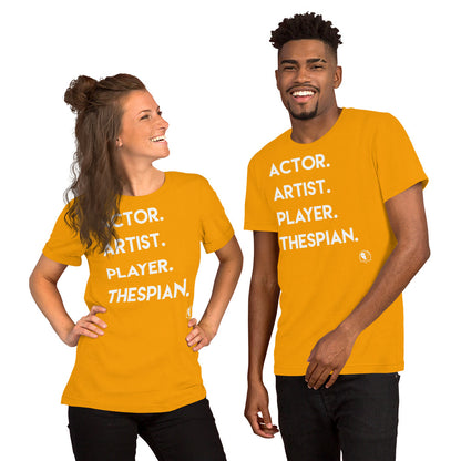 Actor. Artist. - Short-Sleeve Staple Unisex T-shirt