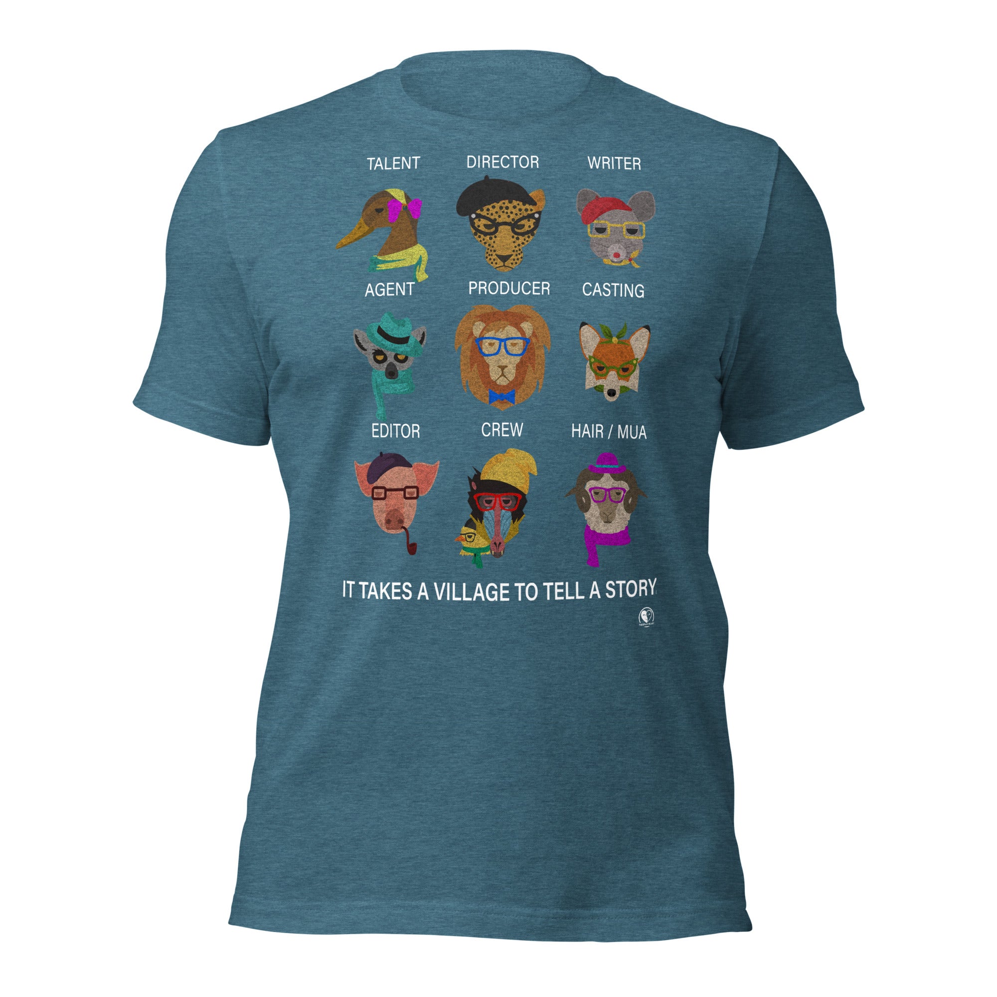 It Takes A Village Animals - Short-Sleeve Staple Unisex T-Shirt