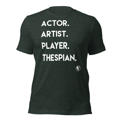 Actor. Artist. - Short-Sleeve Staple Unisex T-shirt
