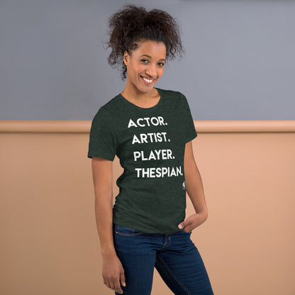 Actor. Artist. - Short-Sleeve Staple Unisex T-shirt