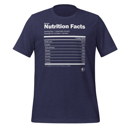 Human Nutrition Facts - Short-Sleeve Staple Unisex T-Shirt