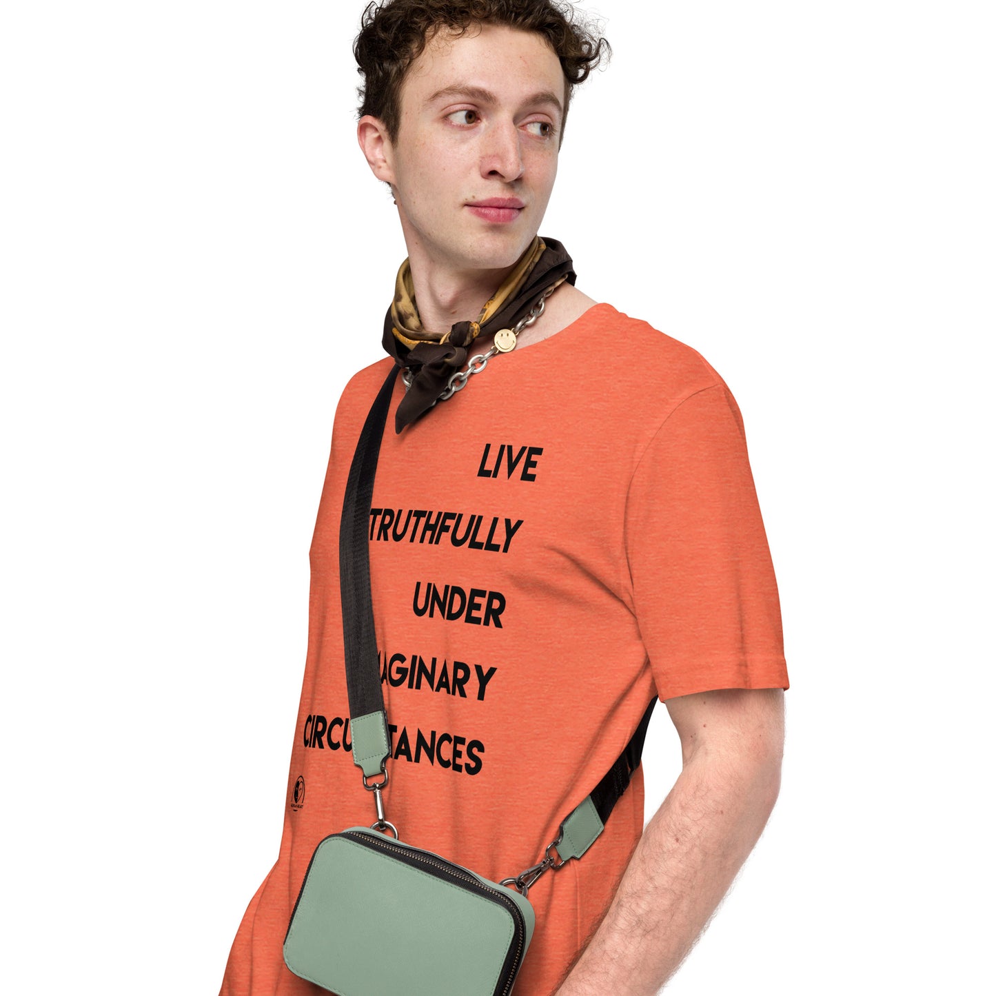 Live Truthfully Under Imaginary Circumstances - Short-Sleeve Staple Unisex T-Shirt