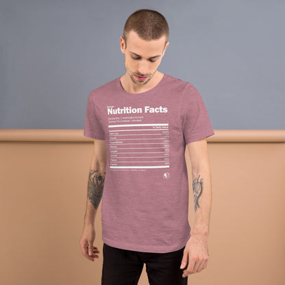 Human Nutrition Facts - Short-Sleeve Staple Unisex T-Shirt