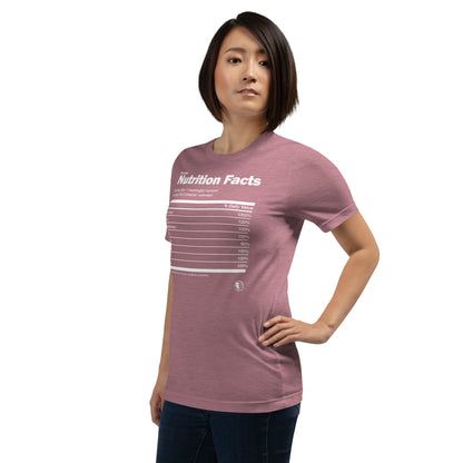 Human Nutrition Facts - Short-Sleeve Staple Unisex T-Shirt