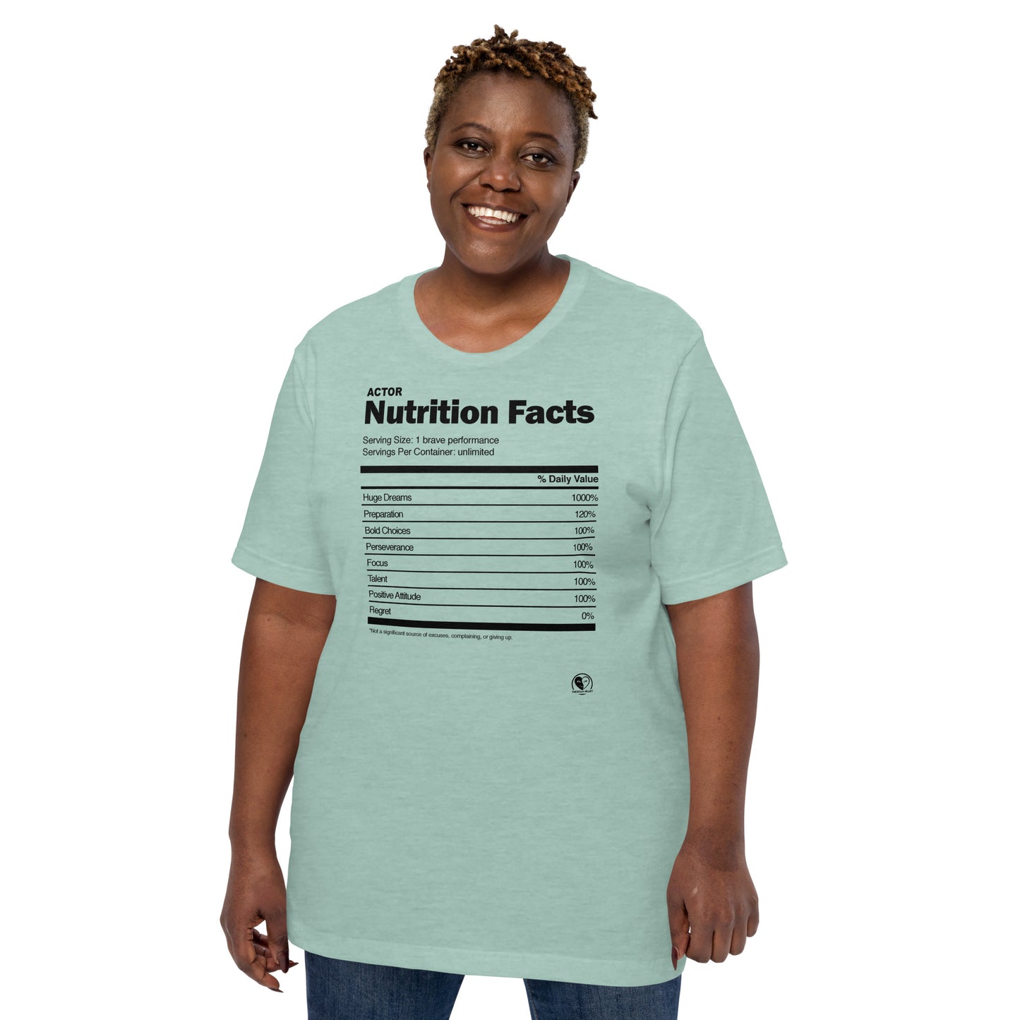 Actor Nutrition Facts - Short-Sleeve Staple Unisex T-shirt