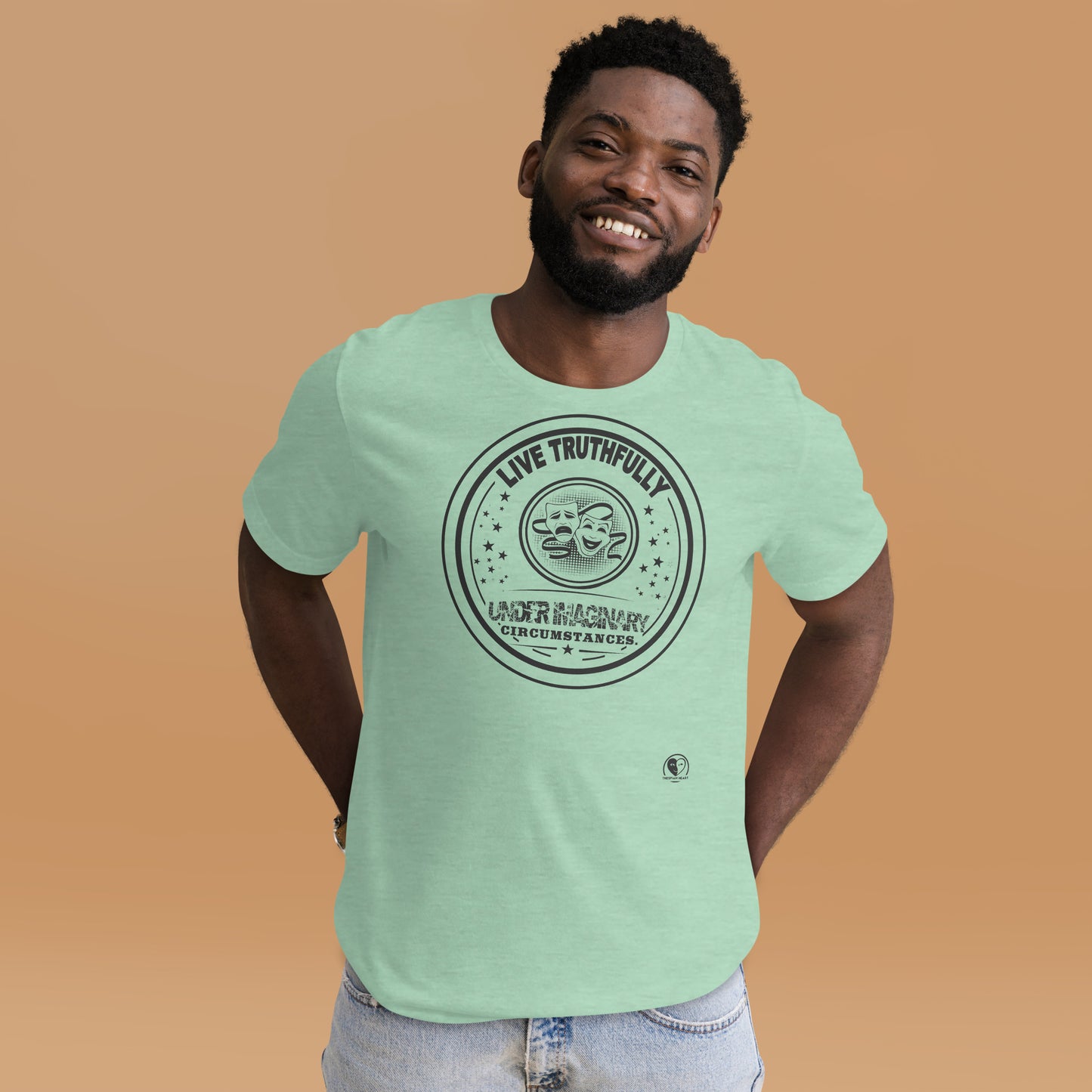 Live Truthfully Circle - Short-Sleeve Staple Unisex T-Shirt