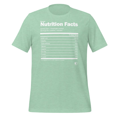 Human Nutrition Facts - Short-Sleeve Staple Unisex T-Shirt