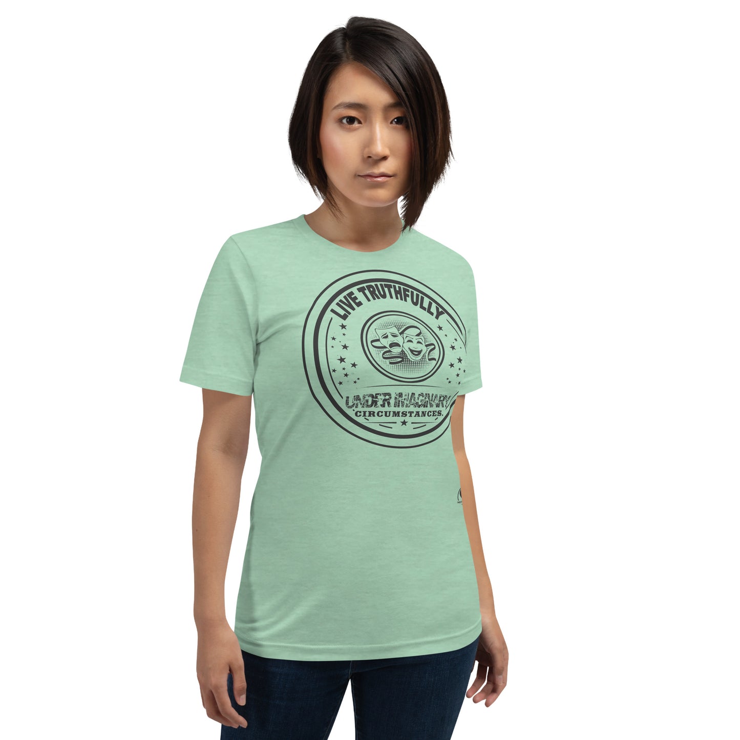 Live Truthfully Circle - Short-Sleeve Staple Unisex T-Shirt