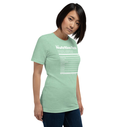 Human Nutrition Facts - Short-Sleeve Staple Unisex T-Shirt