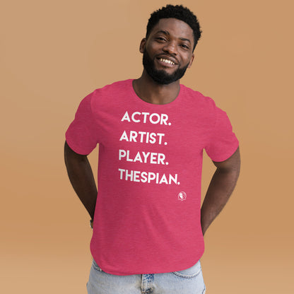 Actor. Artist. - Short-Sleeve Staple Unisex T-shirt