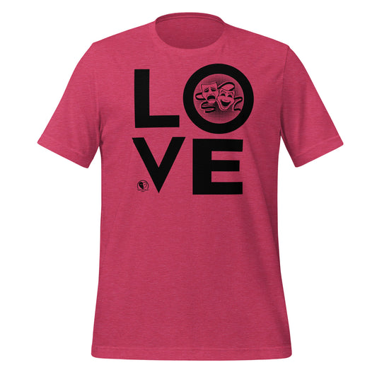 Love Drama Acting Theatre - Short-Sleeve Staple Unisex T-Shirt