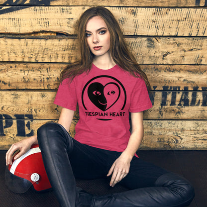 Thespian Heart Logo - Short-Sleeve Staple Unisex T-shirt