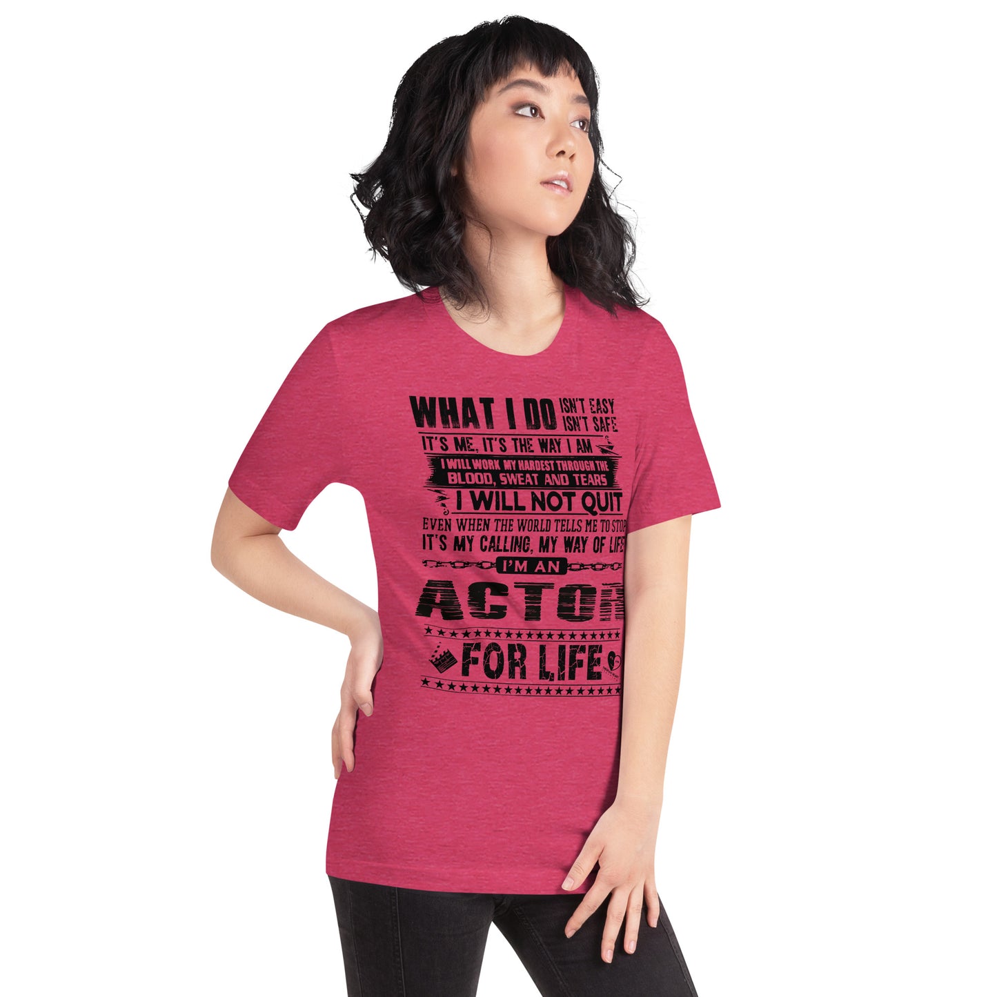 Actor For Life - Short-Sleeve Staple Unisex T-Shirt