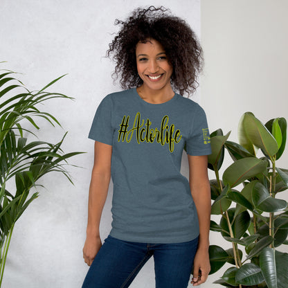 #Actorlife - Dark Colors - Staple Unisex t-shirt