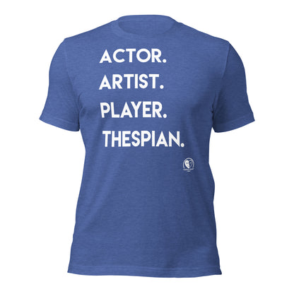 Actor. Artist. - Short-Sleeve Staple Unisex T-shirt