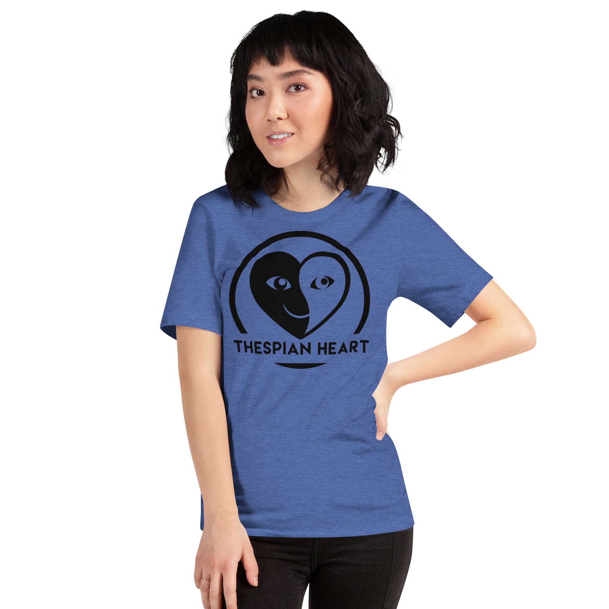 Thespian Heart Logo - Short-Sleeve Staple Unisex T-shirt