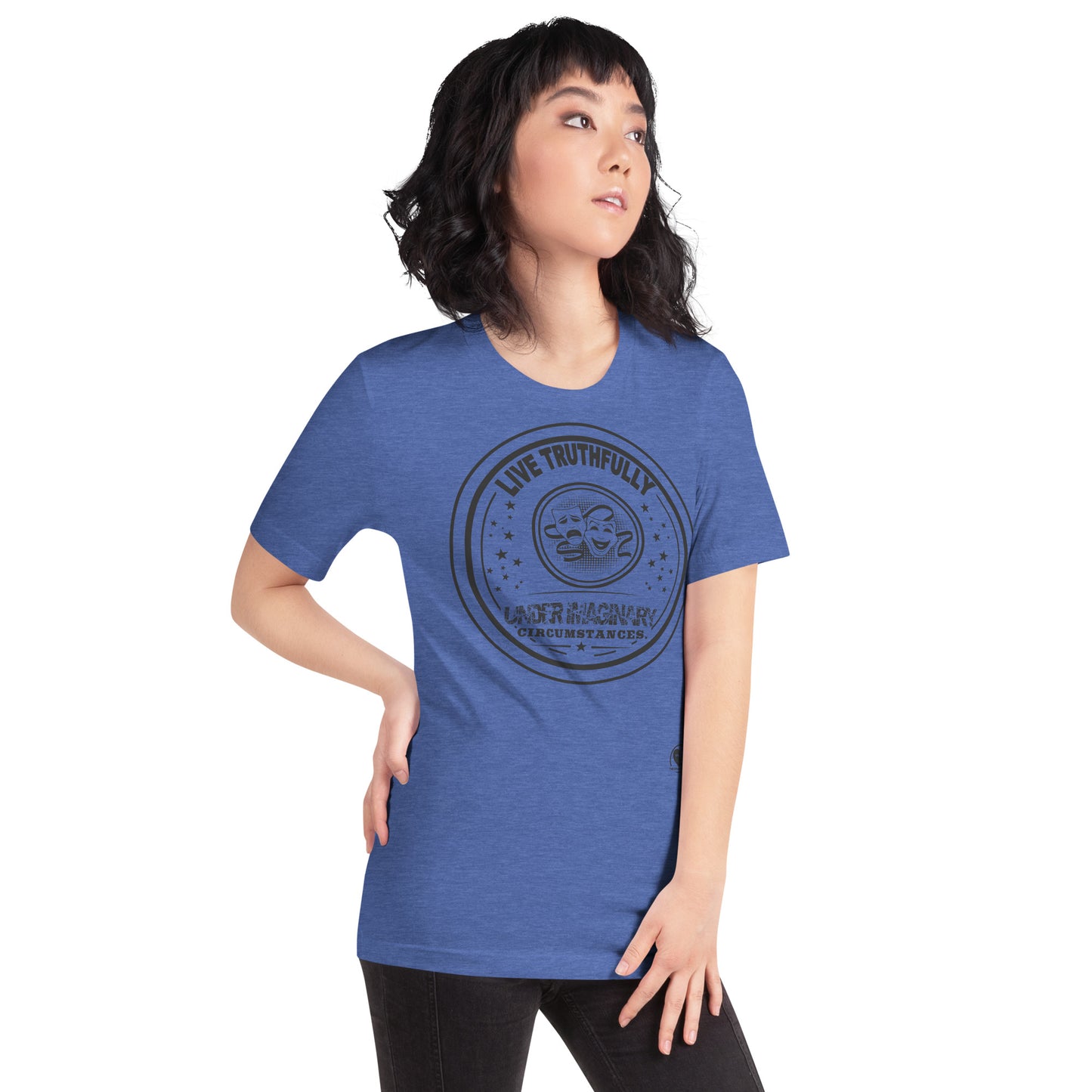 Live Truthfully Circle - Short-Sleeve Staple Unisex T-Shirt