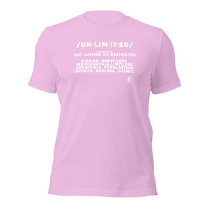 Unlimited - Short-Sleeve Staple Unisex T-shirt