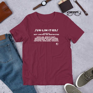 Unlimited - Short-Sleeve Staple Unisex T-shirt