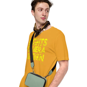 Lights Camera Action Yellow - Short-Sleeve Staple Unisex T-Shirt