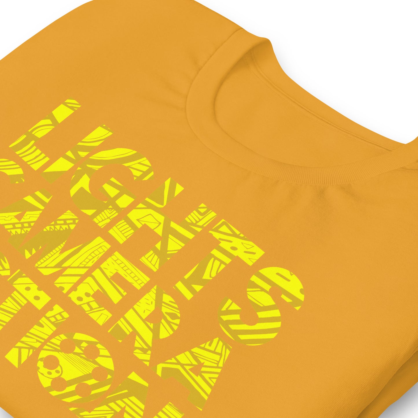 Lights Camera Action Yellow - Short-Sleeve Staple Unisex T-Shirt