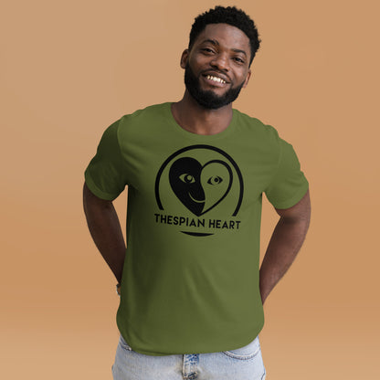 Thespian Heart Logo - Short-Sleeve Staple Unisex T-shirt