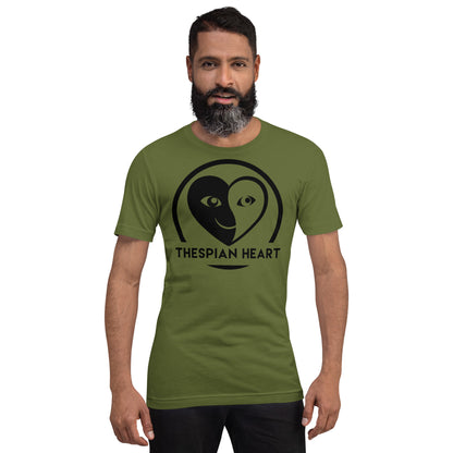 Thespian Heart Logo - Short-Sleeve Staple Unisex T-shirt