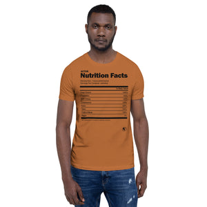 Actor Nutrition Facts - Short-Sleeve Staple Unisex T-shirt