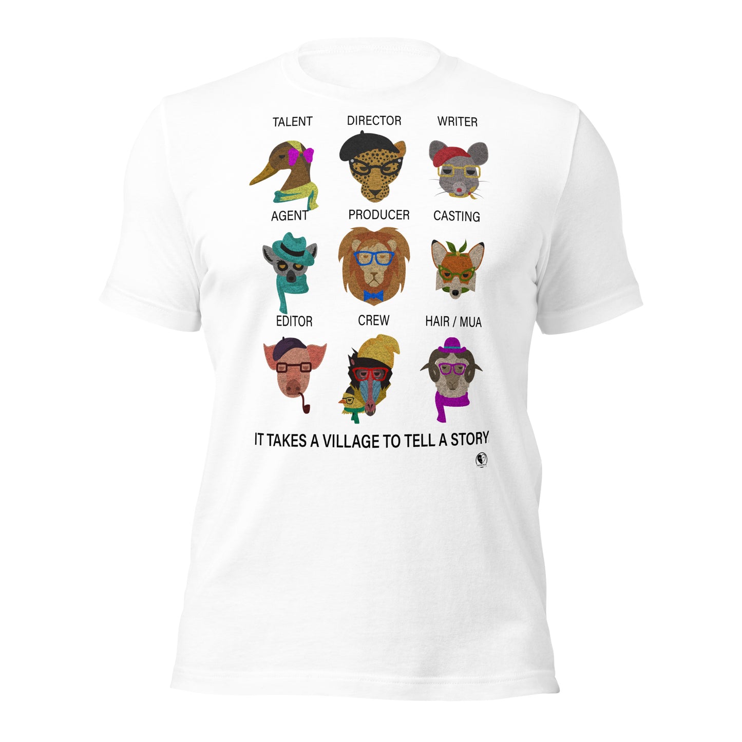 It Takes A Village Animals - Short-Sleeve Staple Unisex T-Shirt