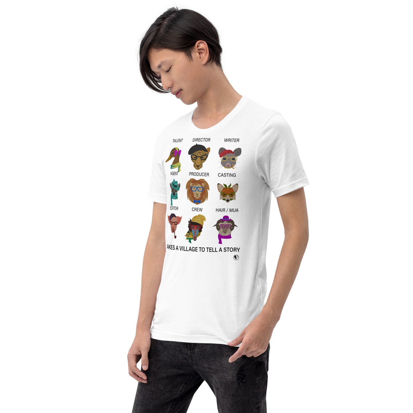 It Takes A Village Animals - Short-Sleeve Staple Unisex T-Shirt