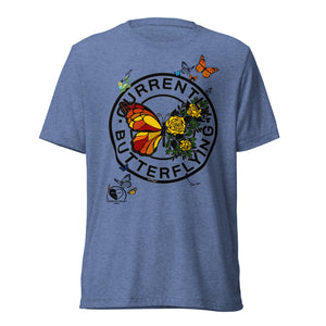 Currently Butterflying - Premium Tri-blend Short-Sleeve Unisex T-shirt