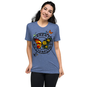 Currently Butterflying - Premium Tri-blend Short-Sleeve Unisex T-shirt