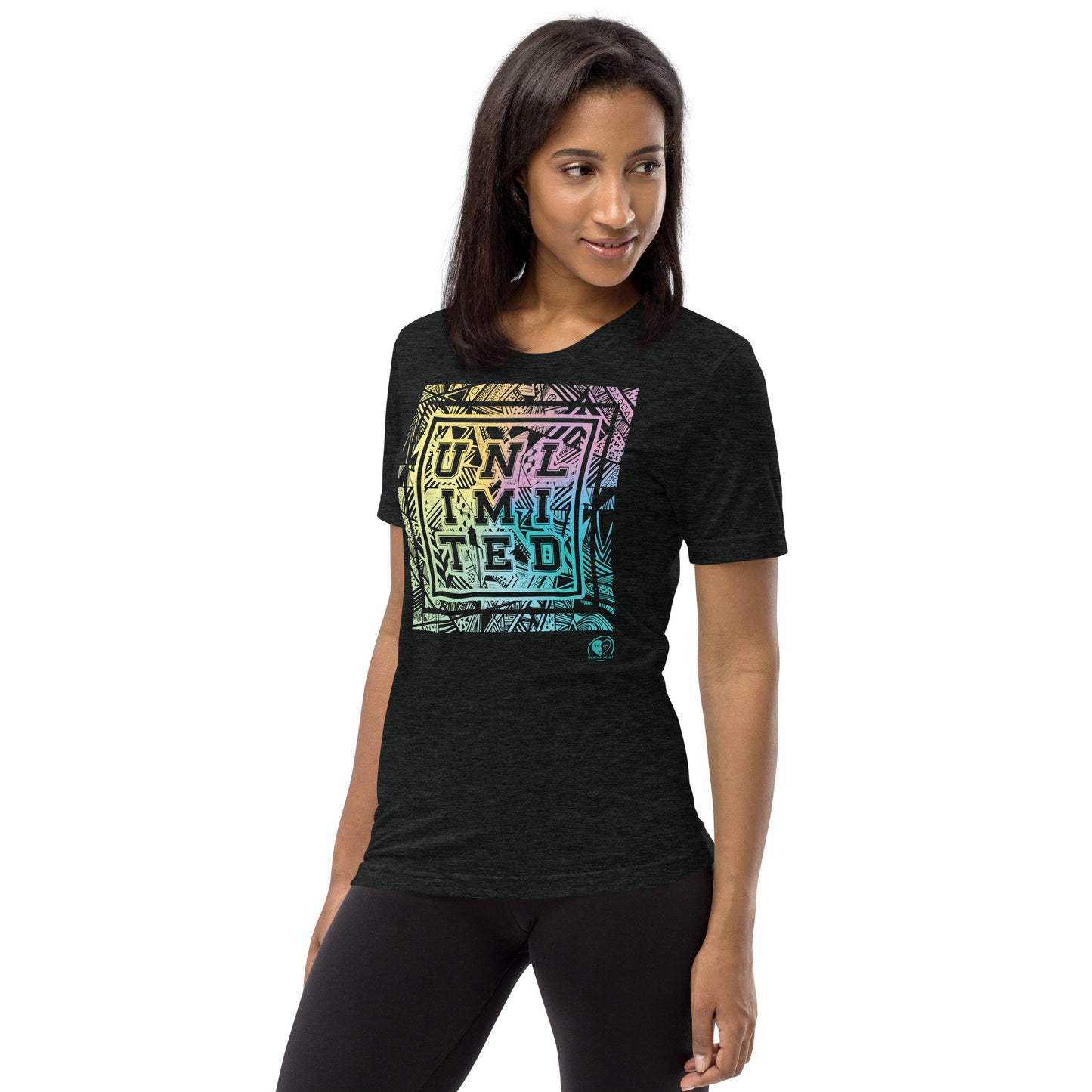 Unlimited Colorful Pastel - Premium Tri-blend Short-Sleeve Unisex T-shirt