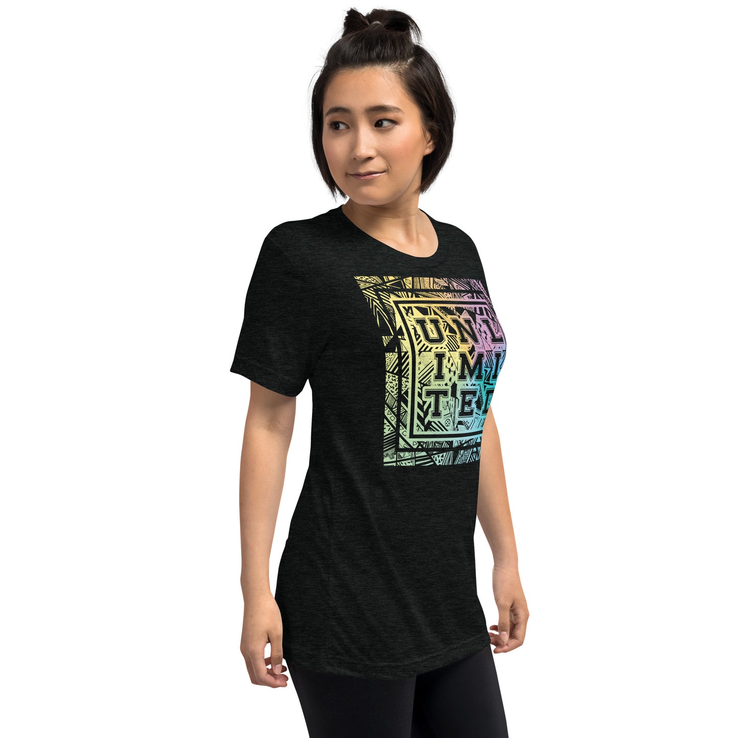 Unlimited Colorful Pastel - Premium Tri-blend Short-Sleeve Unisex T-shirt