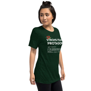 Strong Female Protagonist Definition - Premium Tri-blend Short-Sleeve T-Shirt