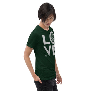 Love Drama Theatre Masks - Premium Tri-blend Short-Sleeve Unisex T-shirt
