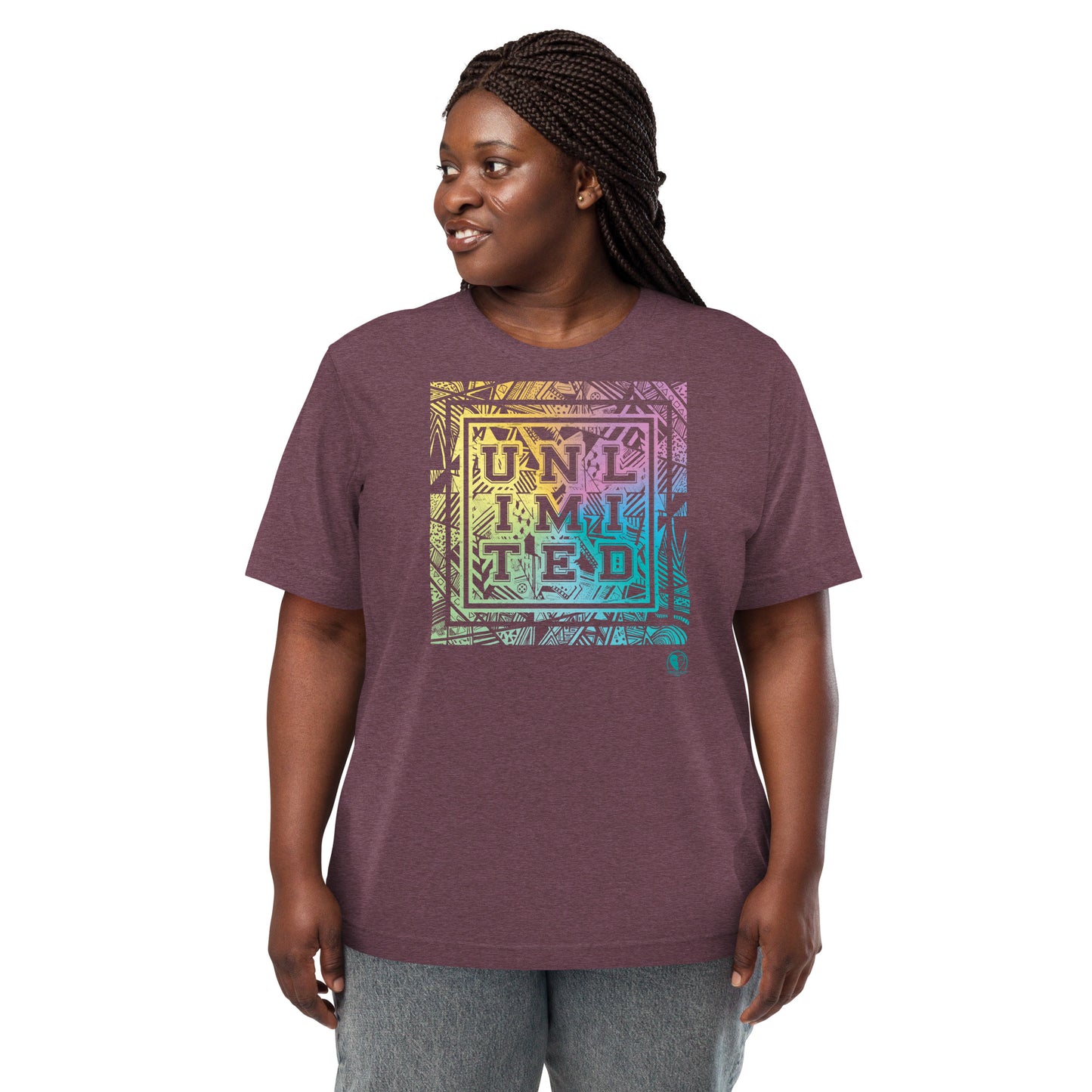 Unlimited Colorful Pastel - Premium Tri-blend Short-Sleeve Unisex T-shirt