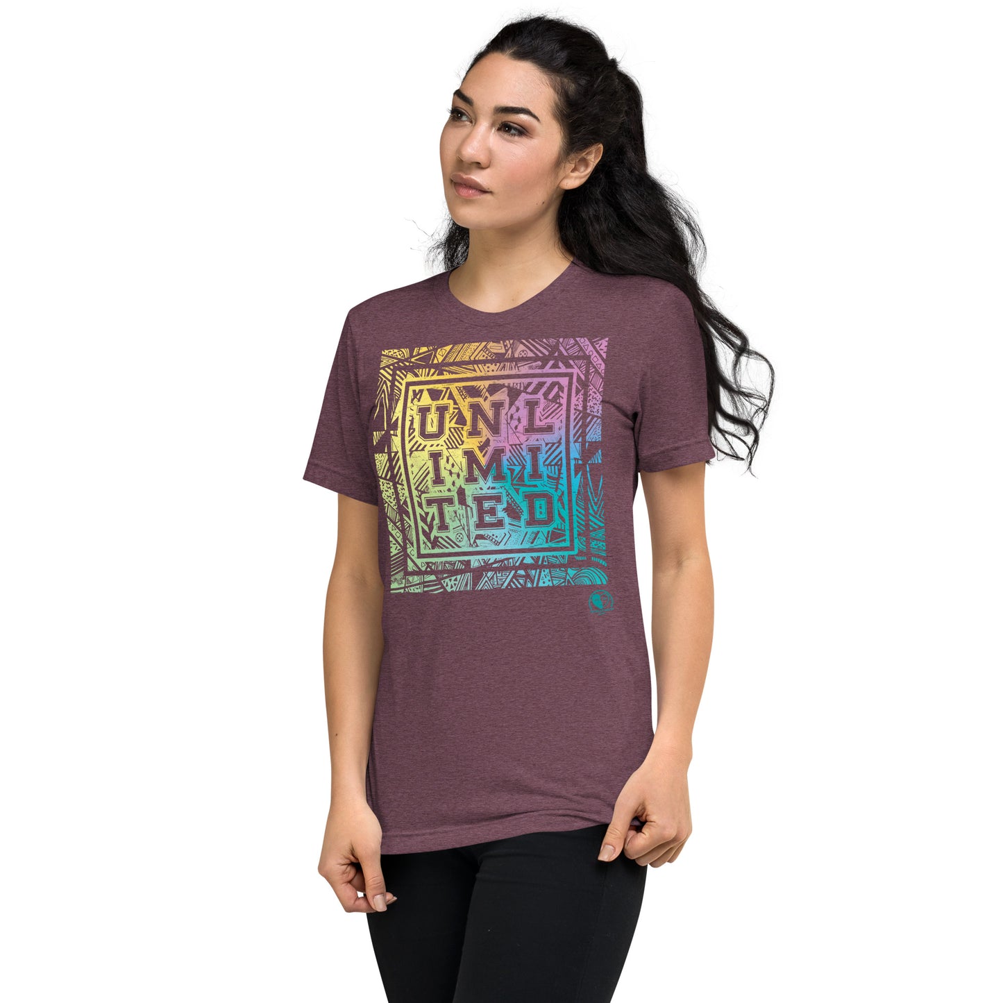 Unlimited Colorful Pastel - Premium Tri-blend Short-Sleeve Unisex T-shirt