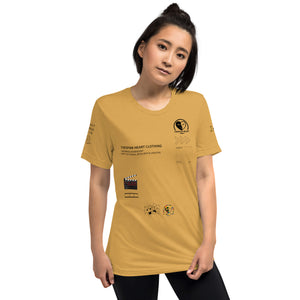 Thespian Heart Logo Definition Short sleeve t-shirt