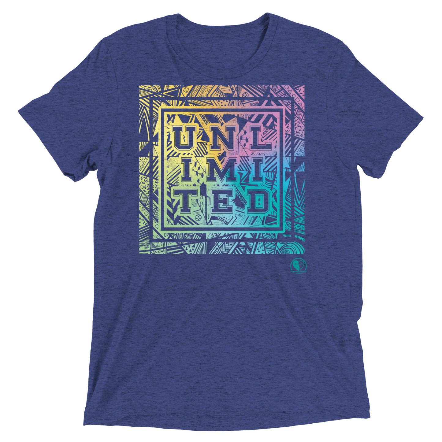 Unlimited Colorful Pastel - Premium Tri-blend Short-Sleeve Unisex T-shirt