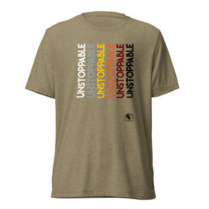 Unstoppable - Premium Tri-blend Short-Sleeve Unisex T-shirt